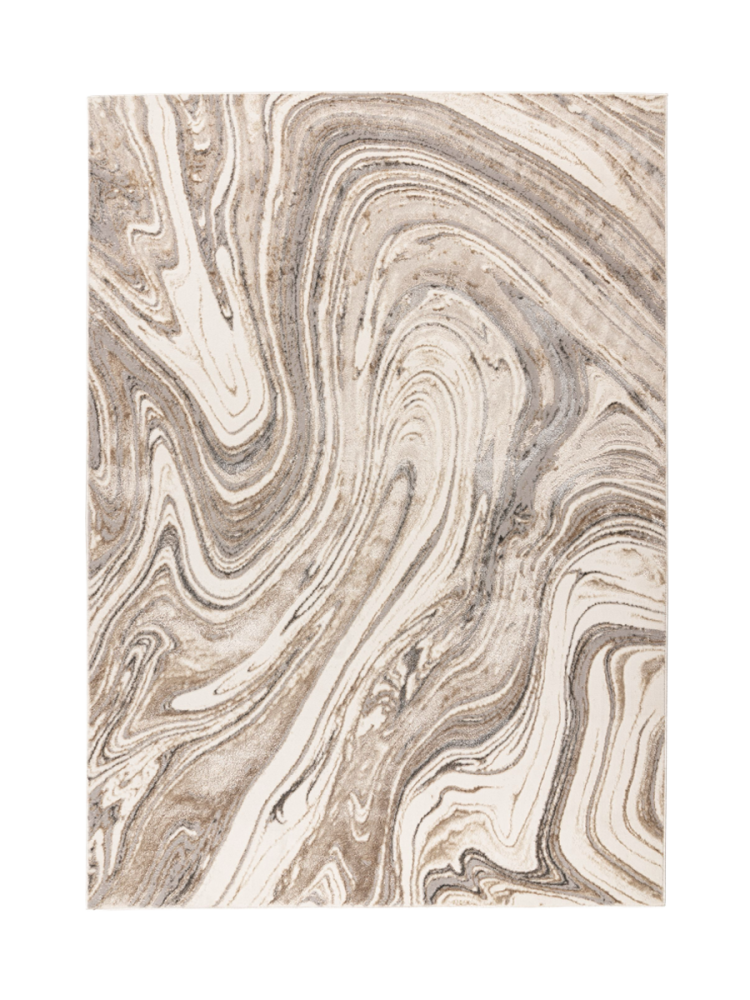 Design Teppich „Sedef 401“ - Silver/Beige LALEE