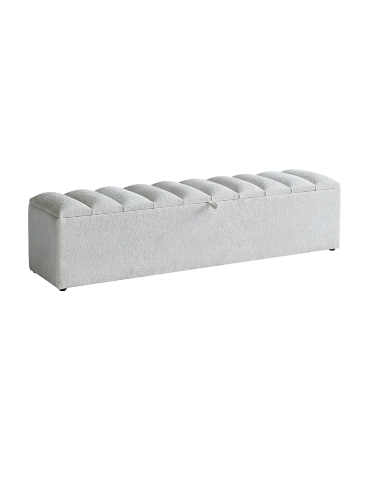 Design Boxspringbett „Sheraton“, verschiedene Grössen Weiss / Ecru ABC Bedding