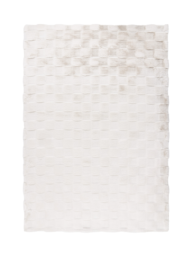 Hochwertiger Hochflor Design Teppich „Soul“ - Ivory LALEE