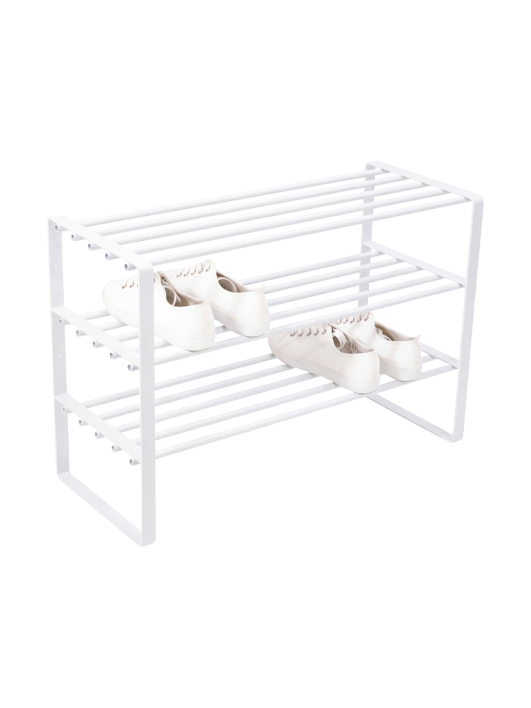 Spinder Design Schuhregal Hesta Weiss Stahl 70 cm 48.5 cm - Schuhregal