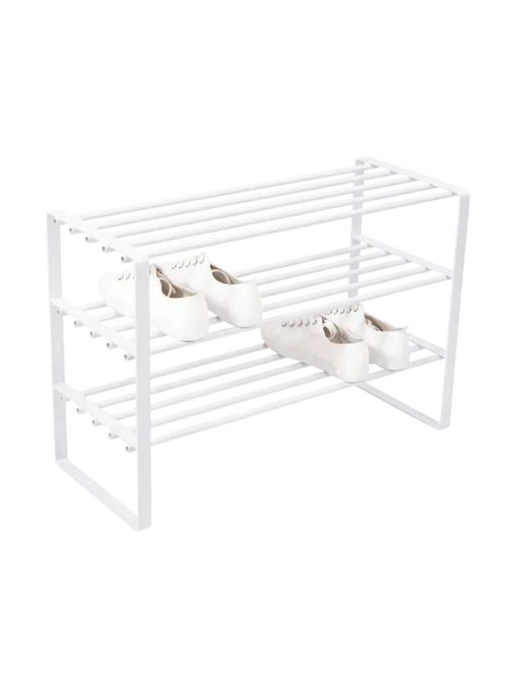 Spinder Design Schuhregal Hesta Weiss Stahl 70 cm 48.5 cm - Schuhregal