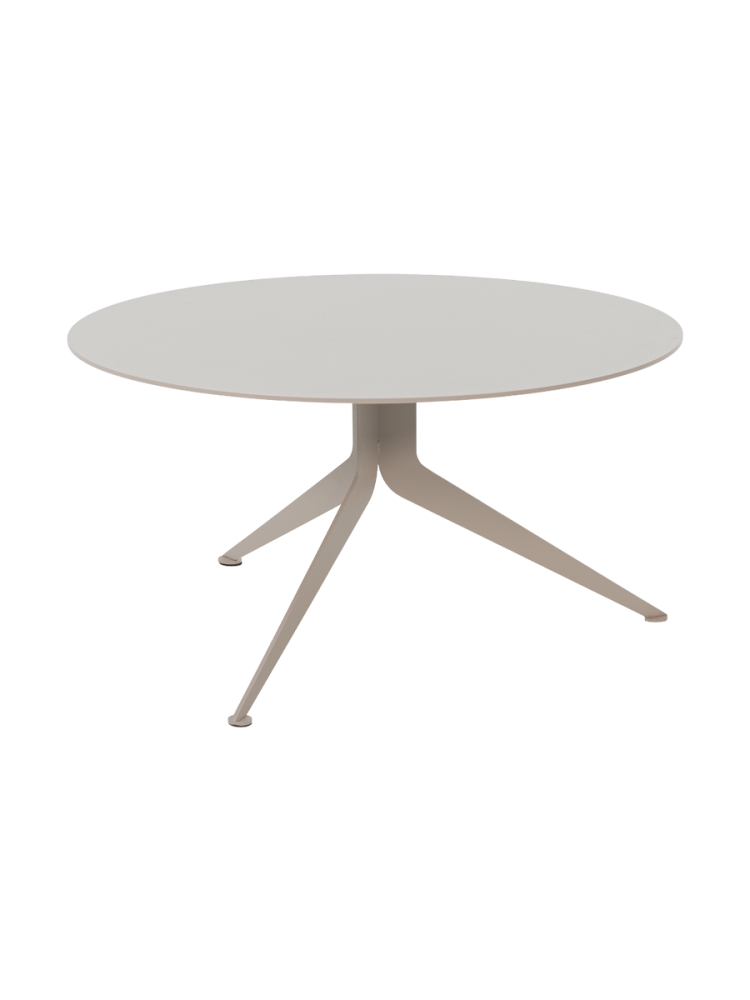 Spinder Design Salontisch Hesta taupe Stahl 78 cm - Salontisch
