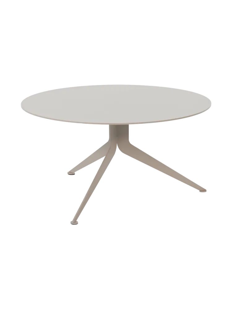 Spinder Design Salontisch Hesta taupe Stahl 78 cm - Salontisch