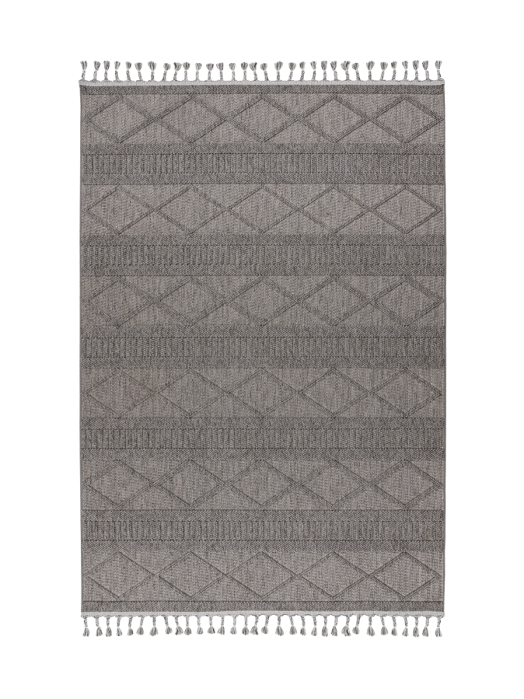 Design Teppich „Tunis 401“ - Grau LALEE