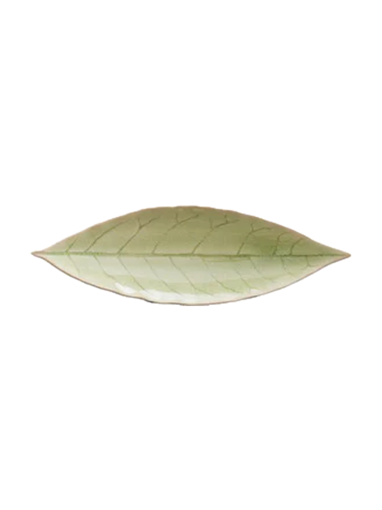 Handgefertigte Schale „Riviera Laurel Leaf“ Costa Nova