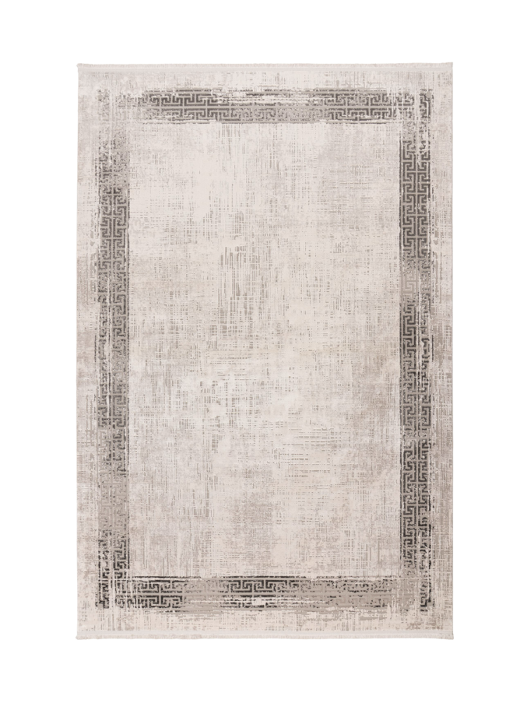 Hochwertiger Viskose Design Teppich „Venezia 902“ - Silver LALEE