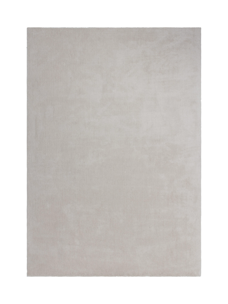 Hochwertiger Hochfloor Design Teppich „Velutto 400“ - Ivory LALEE