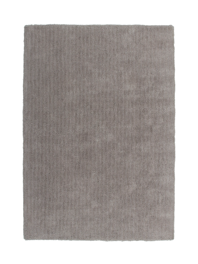 Hochwertiger Hochfloor Design Teppich „Velvet 500“ - Beige LALEE