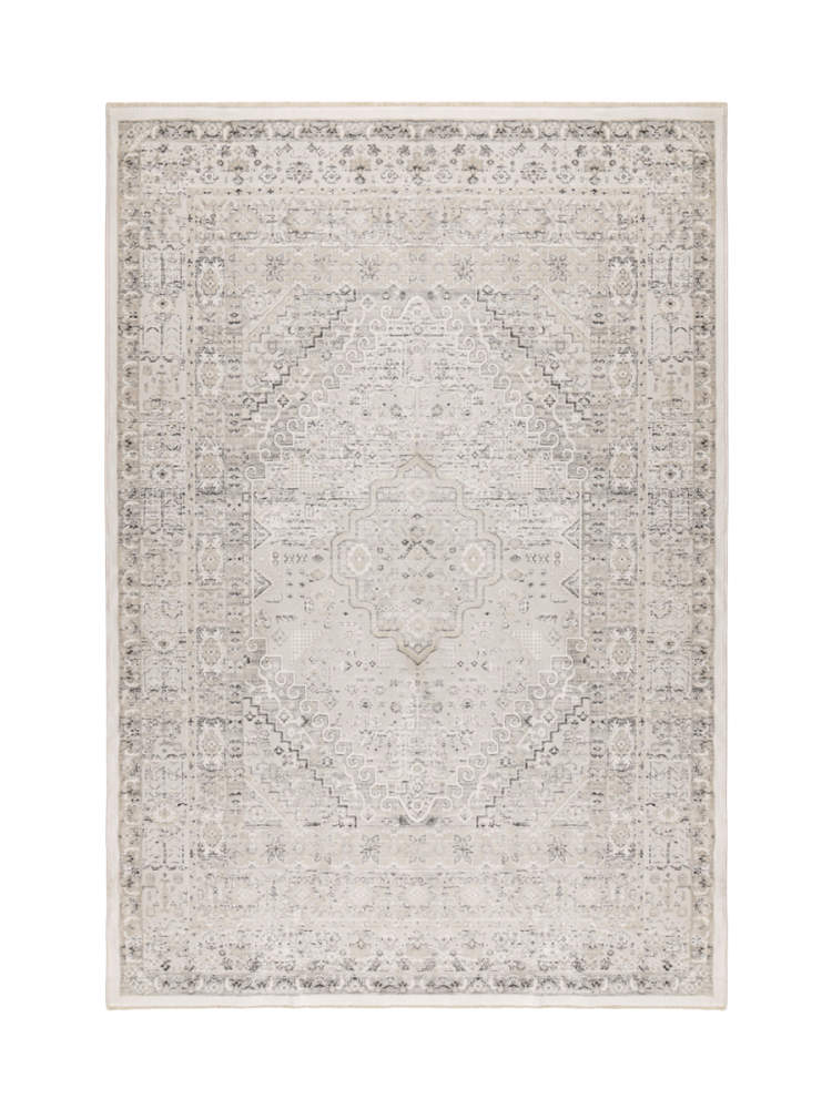 Design Teppich „Vista 704“ - Silbertöne LALEE