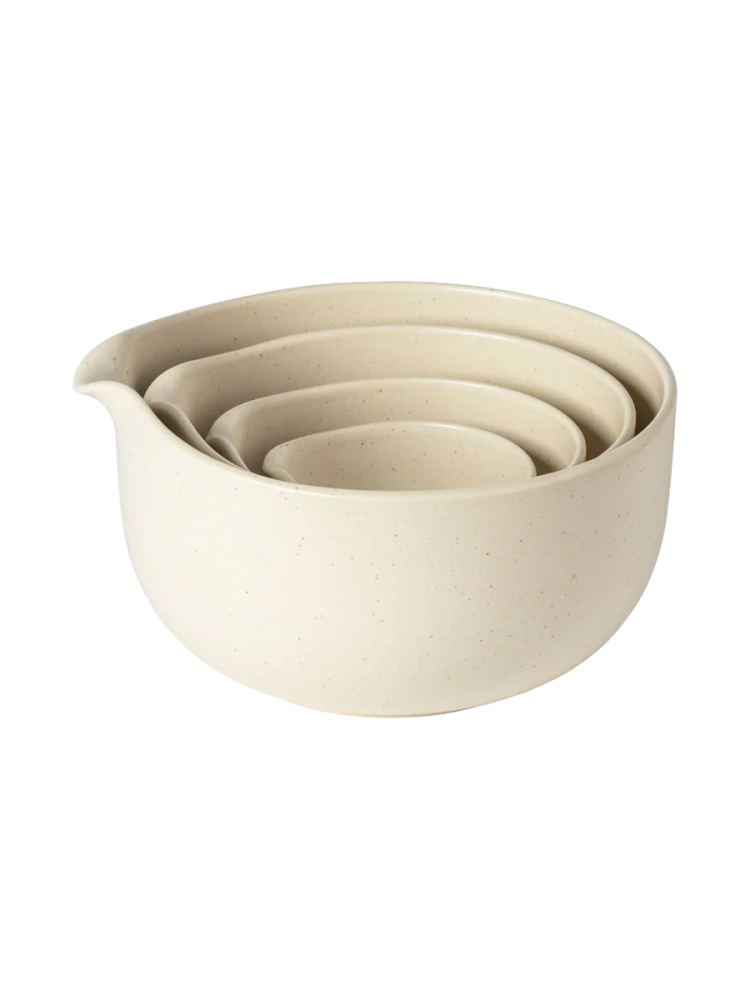 Handgefertigtes 4-teiliges Rührschüssel-Set „Pacifica“ Costa Nova