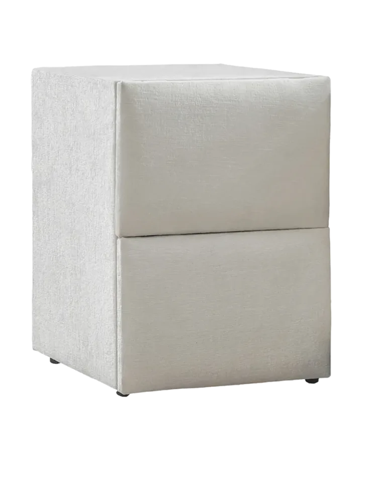 Premium Boxspringbett „Zenza“ inkl. Matratze & Topper Weiss  160 x 200 cm BEDS SUPPLY