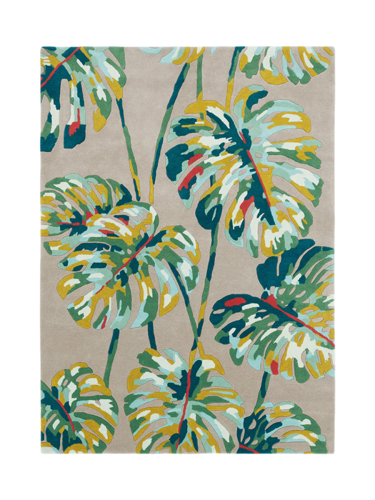 Designer Teppich „Kelapa“ - handgetuftet, aus 100% reiner Schurwolle Harlequin