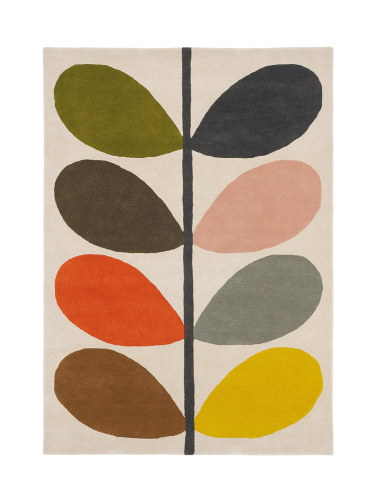 Designer Teppich „Giant Multi Stem“ - handgetuftet, aus 100% reiner Schurwolle ORLA KIELY
