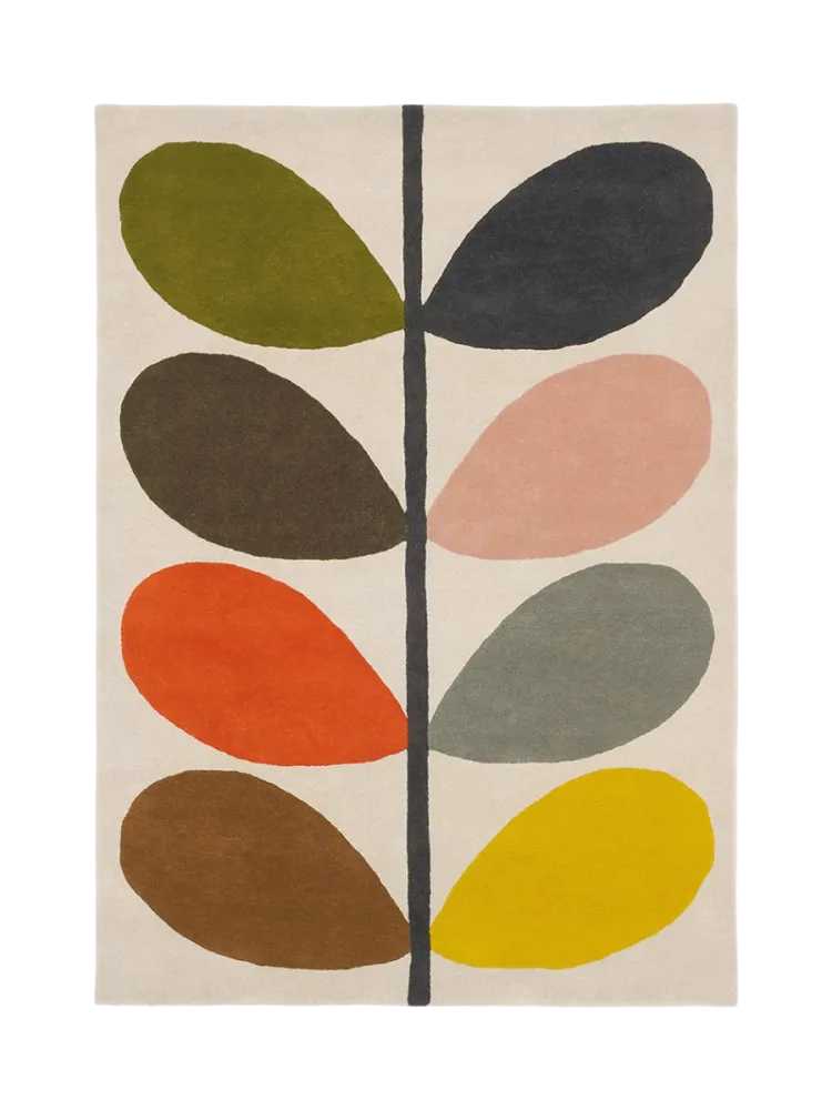 Designer Teppich „Giant Multi Stem“ - handgetuftet, aus 100% reiner Schurwolle ORLA KIELY