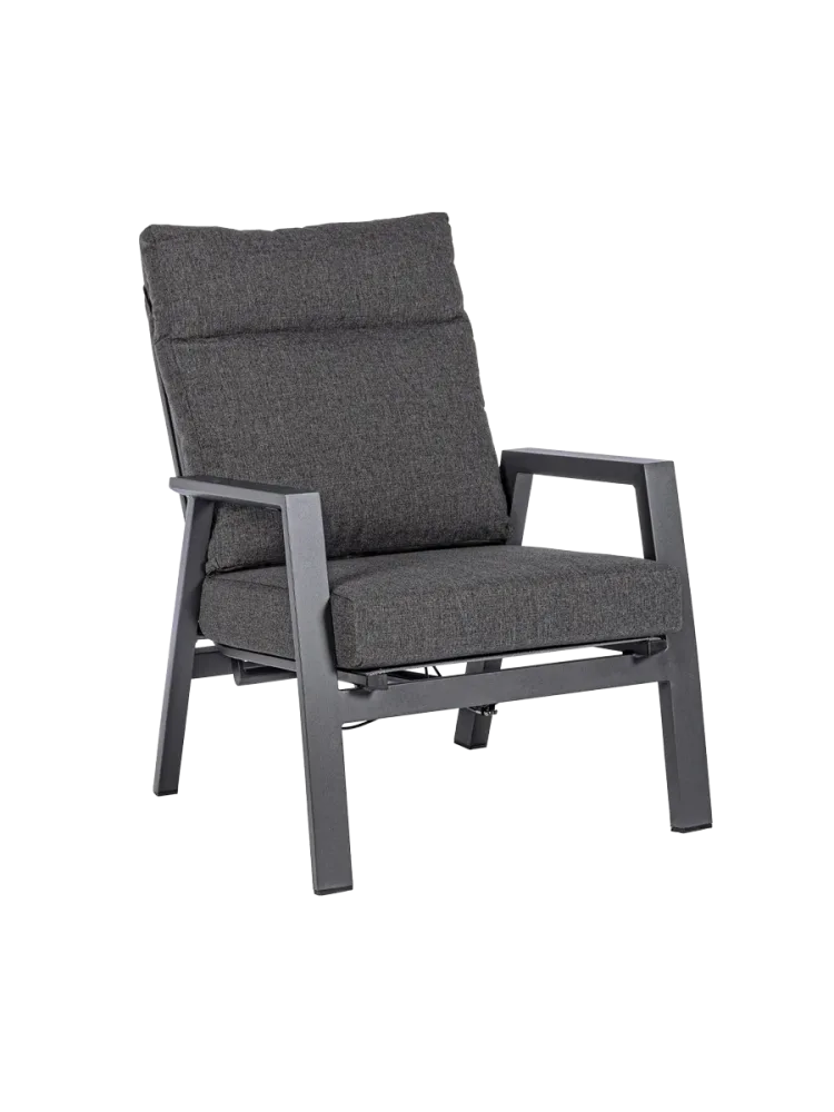 Hochwertiger, verstellbarer Outdoor Loungesessel „Kledi“ Bizzotto