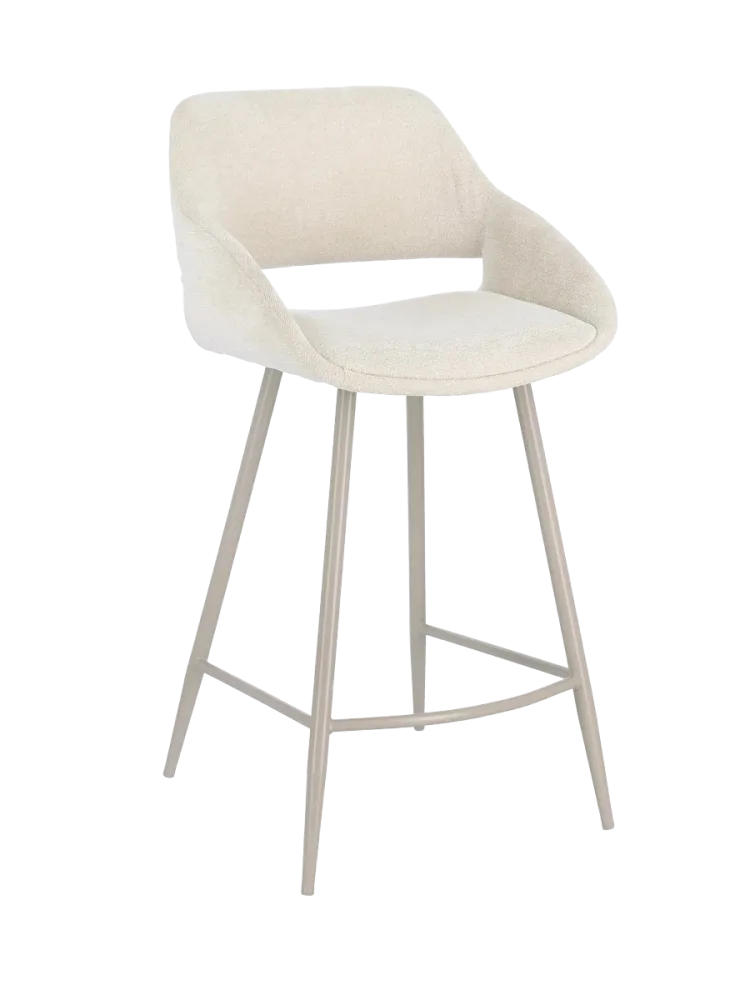 Design Barstuhl „Florence“ Beige Bizzotto