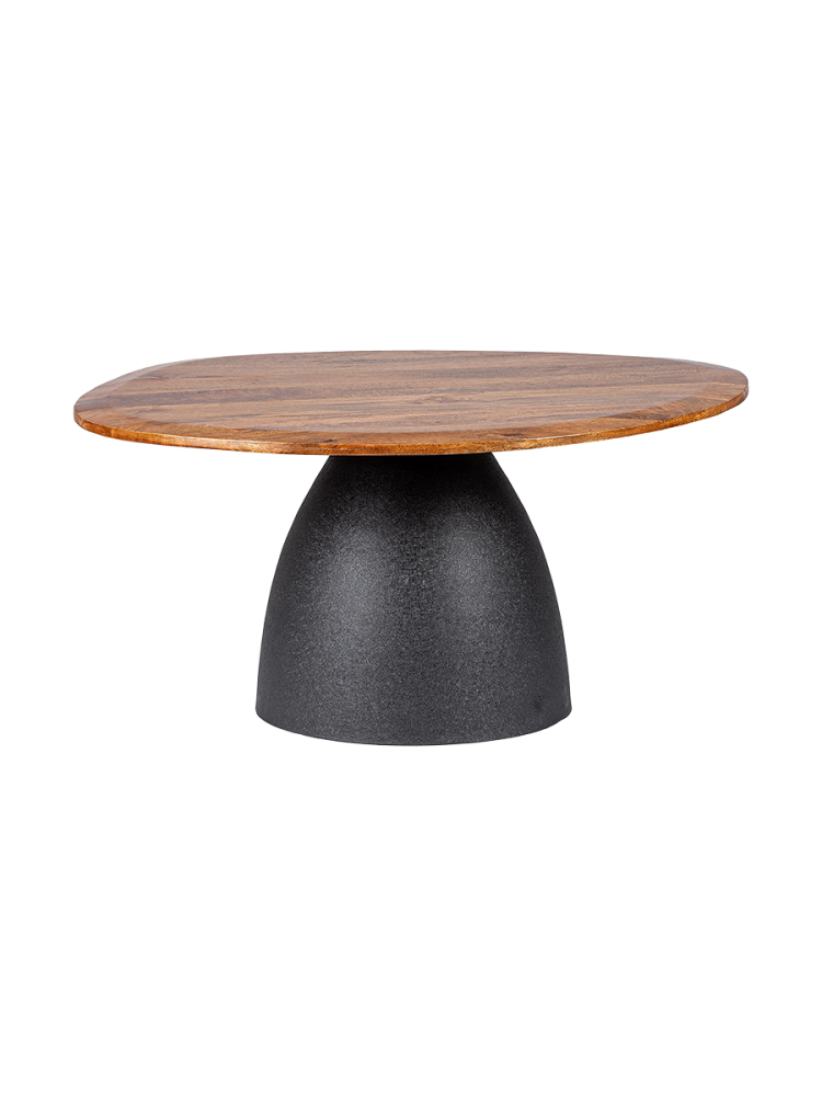 Asymmetrischer, massiver Design Couchtisch „Stanley“ Bizzotto
