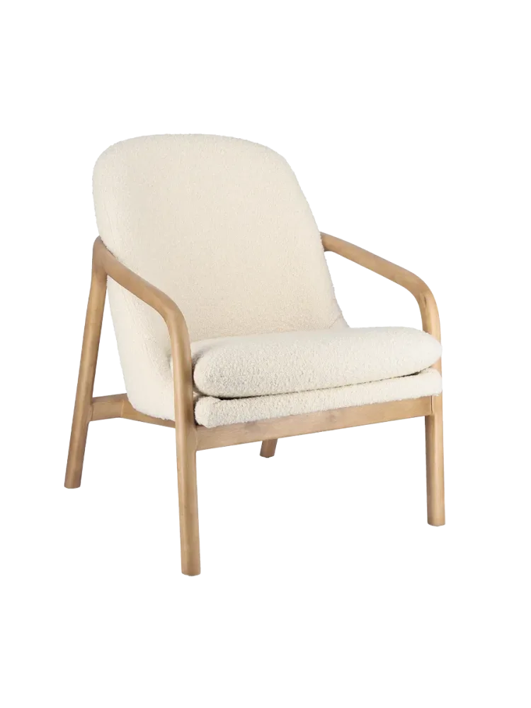 Massivholz Design Sessel „Elaide“ Bizzotto