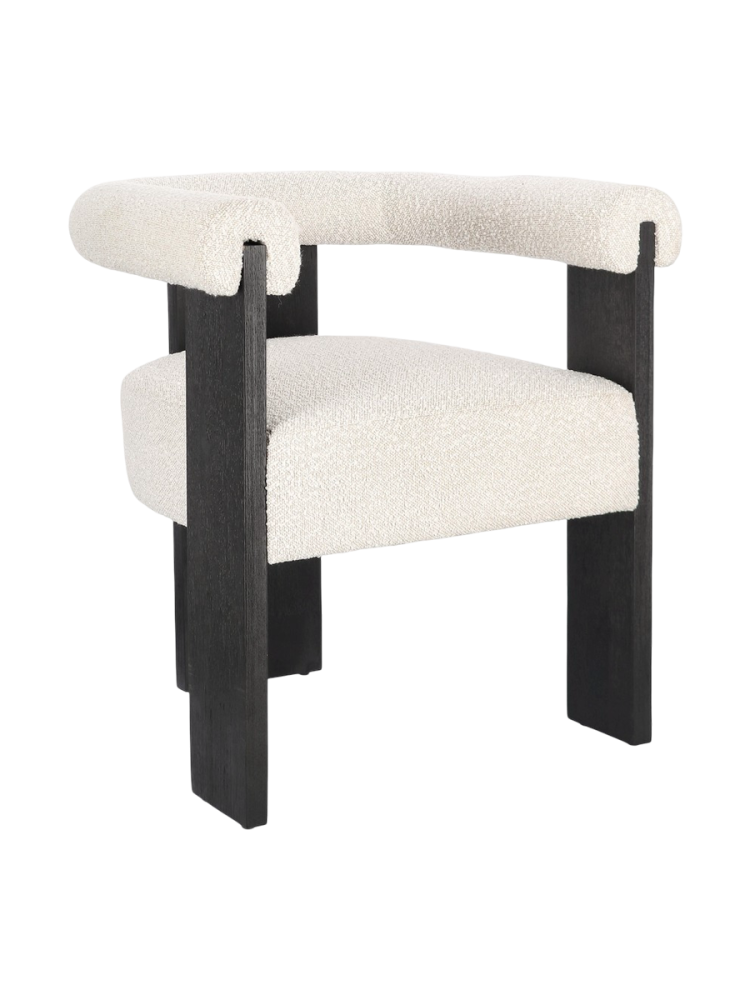 Massiver Design Armlehnstuhl „Agape“ Bizzotto
