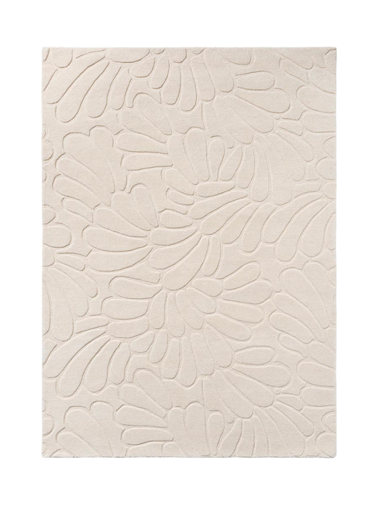 Handgetufteter Designer Wollteppich „Coleby Petals“, verschiedene Grössen LAURA ASHLEY