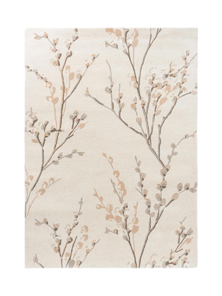 Handgetufteter Designer Wollteppich „Pussy Willow“, verschiedene Grössen LAURA ASHLEY