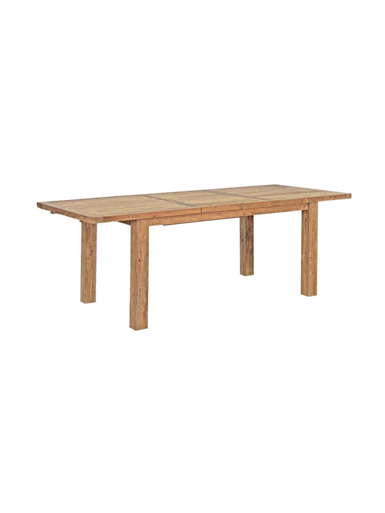 Massiver, ausziehbarer Outdoor Tisch „Bounty“ aus recyceltem Teakholz, verschiedene Grössen Bizzotto