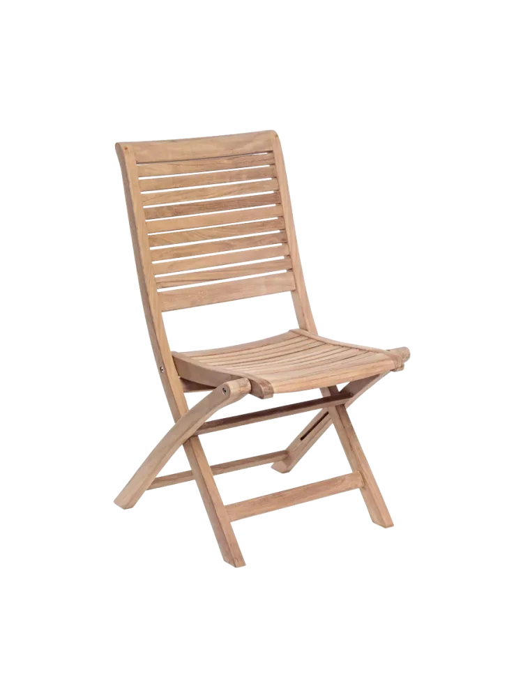 Premium Gartenstuhl „Maryland“ aus massivem Teakholz, 2er-Set Bizzotto