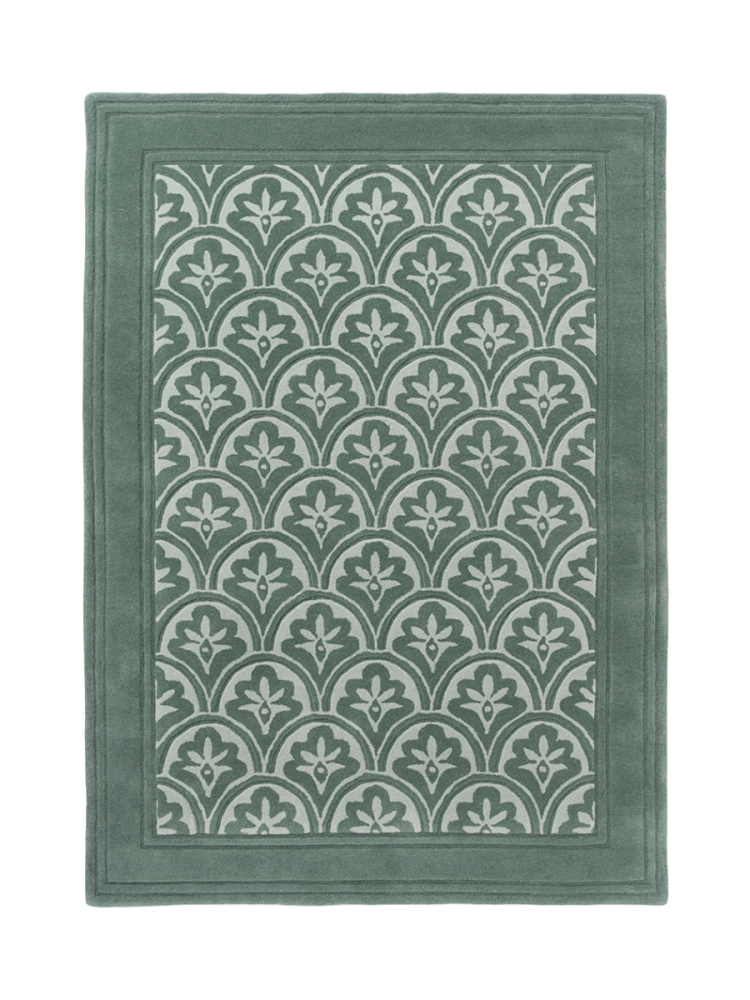 Handgetufteter Designer Teppich „La Caterina“ aus 100% Wolle, verschiedene Grössen LAURA ASHLEY