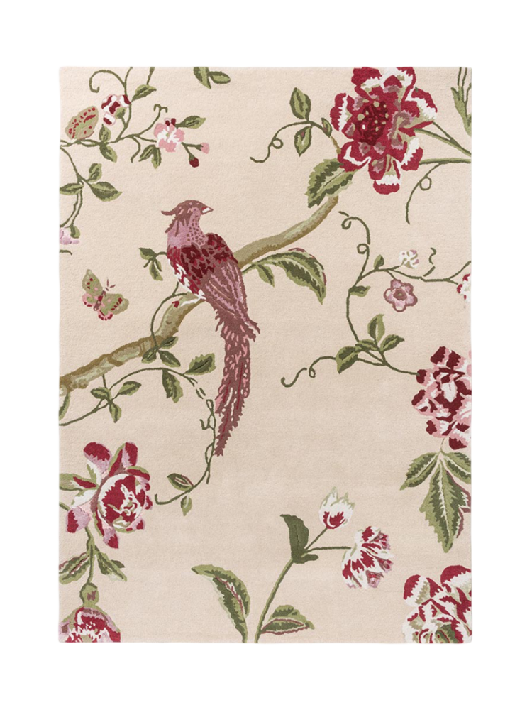Handgetufteter Designer Wollteppich „Summer Palace“, verschiedene Grössen LAURA ASHLEY