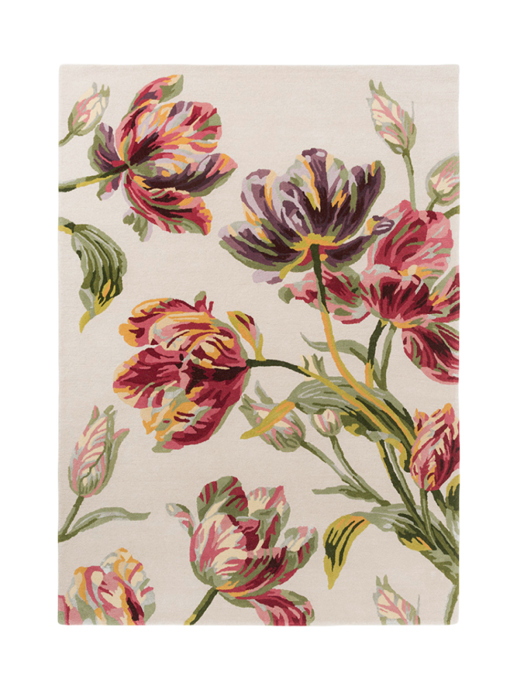 Handgetufteter Designer Teppich „Gosford“ aus neuseeländischer Wolle LAURA ASHLEY