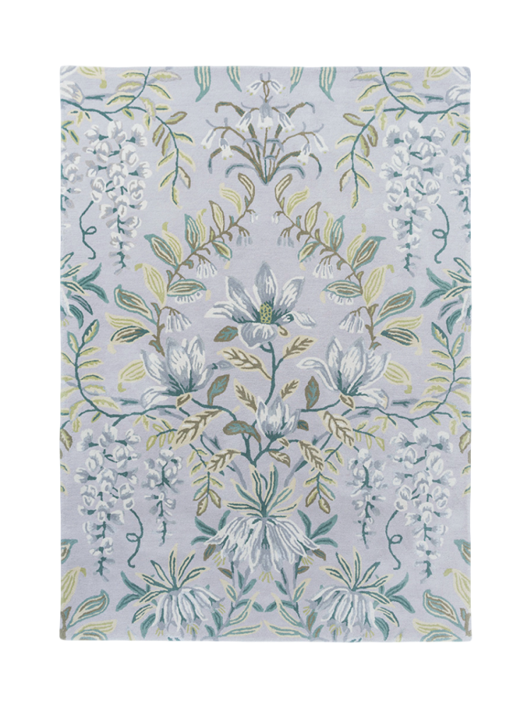 Handgetufteter Designer Wollteppich „Parterre“, verschiedene Grössen LAURA ASHLEY