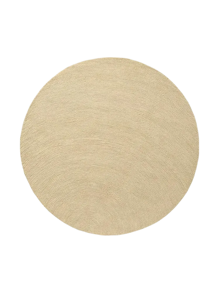 Handgetufteter, runder Designer Wollteppich „Decor Echo“, verschiedene Grössen BRINK & CAMPMAN