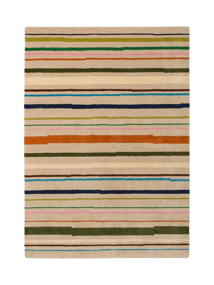 Handgetufteter Designer Wollteppich „Shift Multi Beige“, verschiedene Grössen BRINK & CAMPMAN