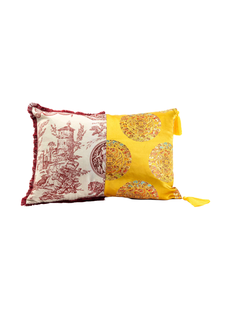 Design Kissen „Hybrid Ottavia“ aus Porzellan Seletti