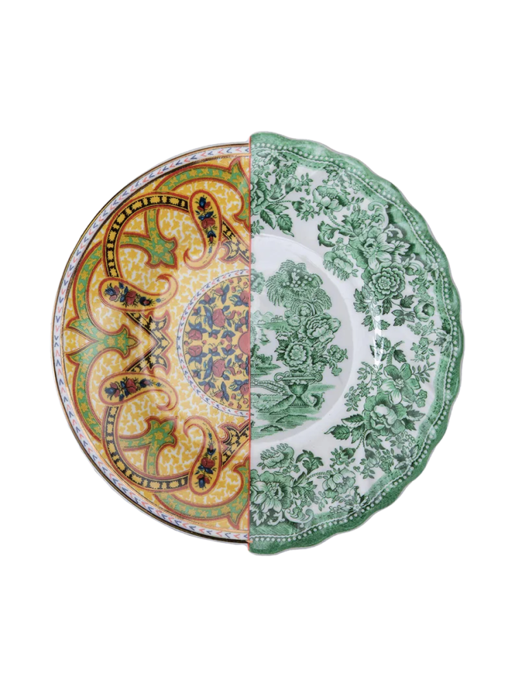 Design Salat- & Dessertteller „Hybrid Sravasti“ aus Porzellan Seletti