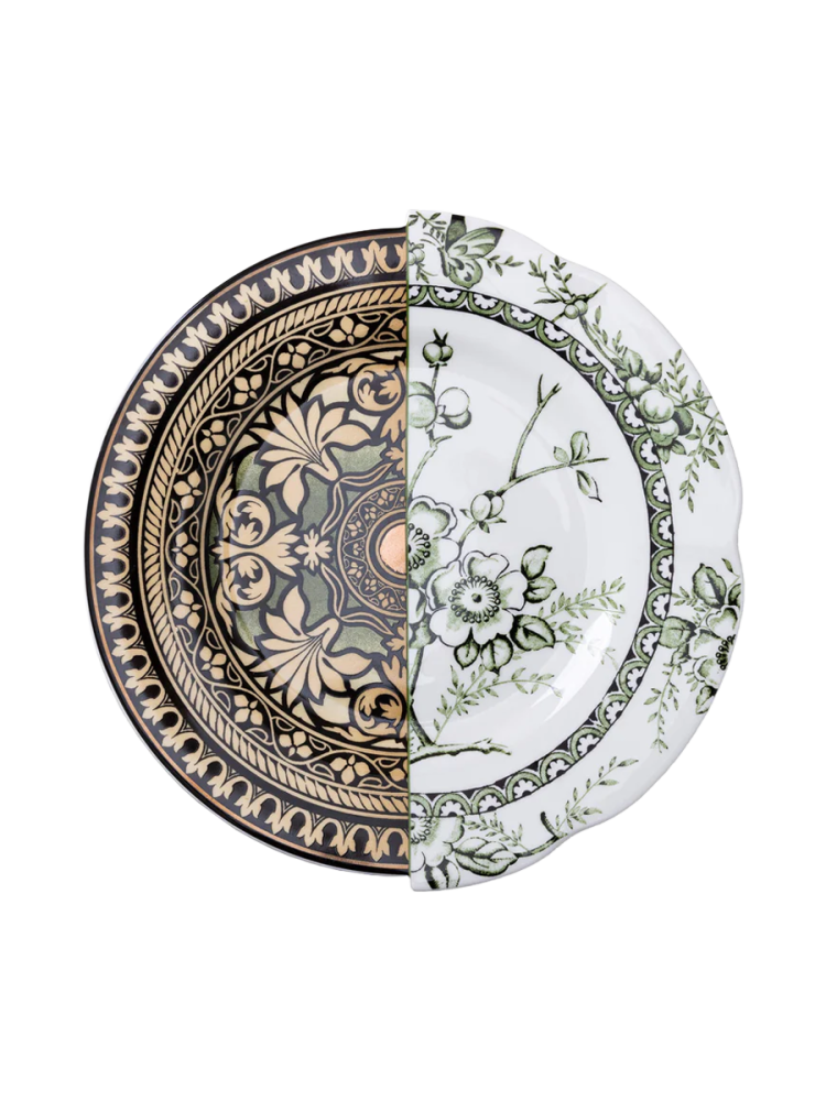 Design Speiseteller „Hybrid Lothal“ aus Porzellan Seletti