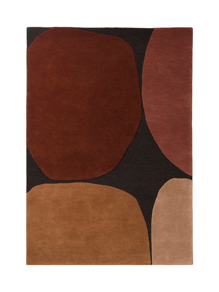 Designer Teppich „Decor Plateau“ - handgetuftet, aus 100% reiner Schurwolle BRINK & CAMPMAN