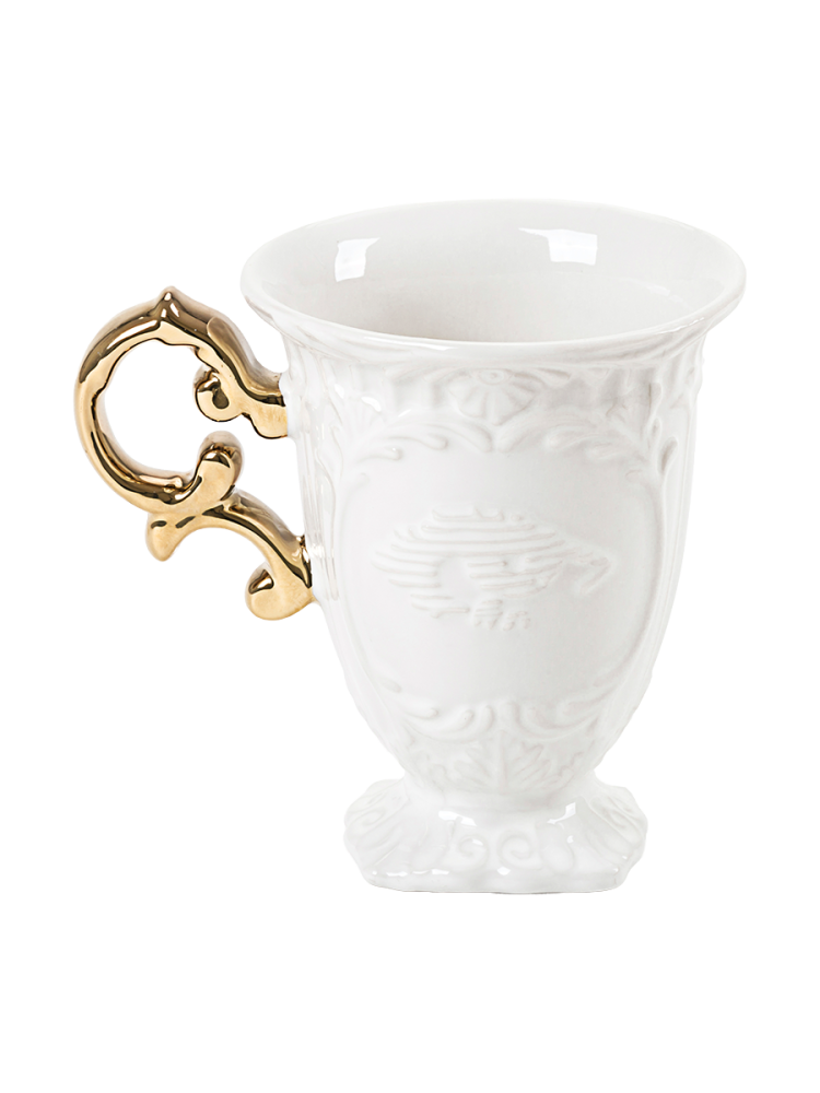 Design Becher „I-Mug“ aus Porzellan Seletti