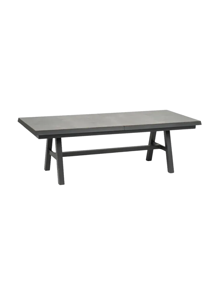Hochwertiger, ausziehbarer Gartentisch „Denver“, 102 x 243-303 cm LLR Collection