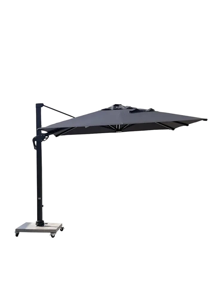 Premium 360° Ampelschirm „Roma Deluxe“ inkl. Solar-LED LLR Collection