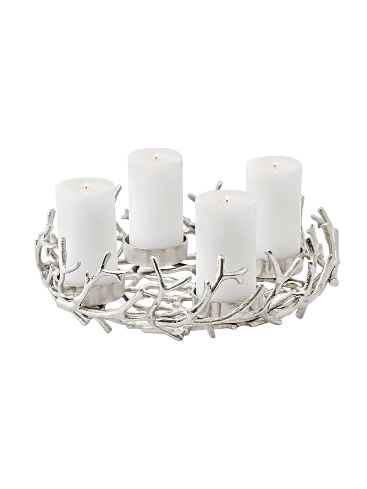 Hochwertiger Design Adventskranz „Porus“, verschiedene Grössen EDZARD