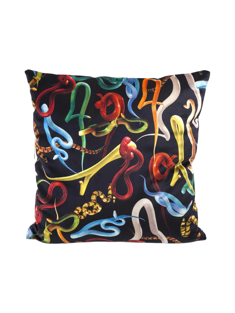 Design Kissen „Toiletpaper Snakes“ Seletti