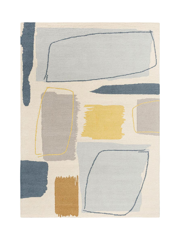 Designer Wollteppich „Composition“ - handgetuftet SCION