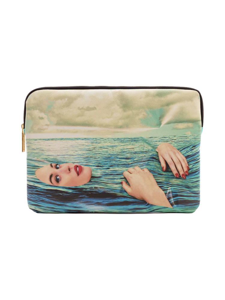 Design Laptop-Hülle „Toiletpaper Seagirl“ Seletti