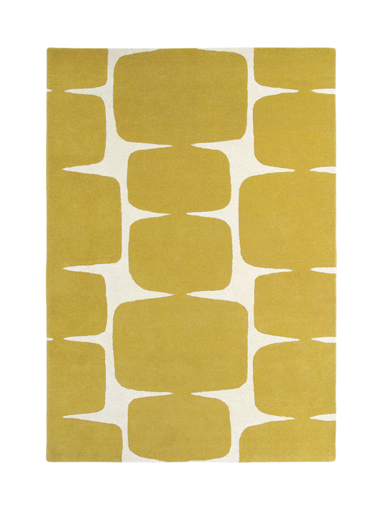 Designer Teppich „Lohko Honey“ - handgetuftet, aus 100% reiner Schurwolle SCION