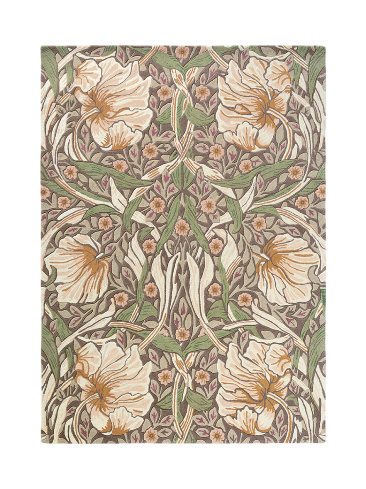 Designer Teppich „Pimpernel“ - handgetuftet, aus 100% reiner Schurwolle Morris & Co