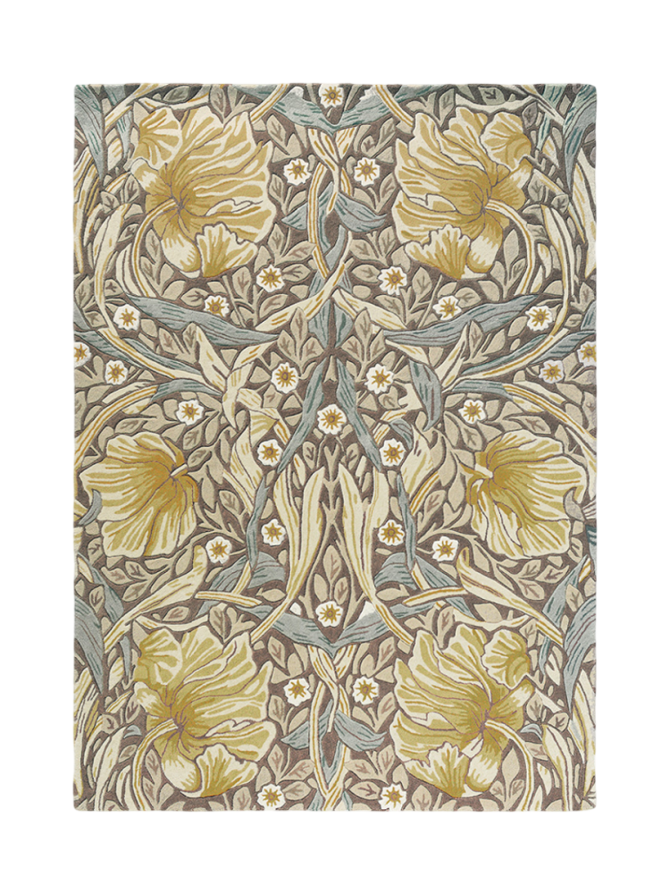 Designer Teppich „Pimpernel“ - handgetuftet, aus 100% reiner Schurwolle Morris & Co