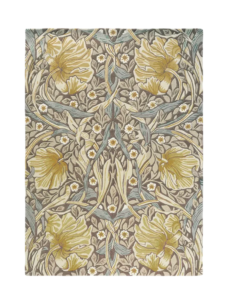 Designer Teppich „Pimpernel“ - handgetuftet, aus 100% reiner Schurwolle Morris & Co