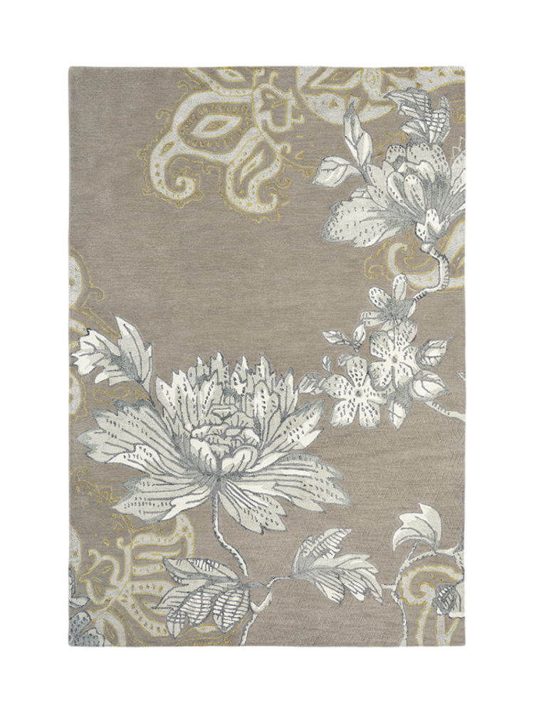 Handgetufteter Designer Wollteppich „Fabled Floral“, verschiedene Grössen WEDGWOOD