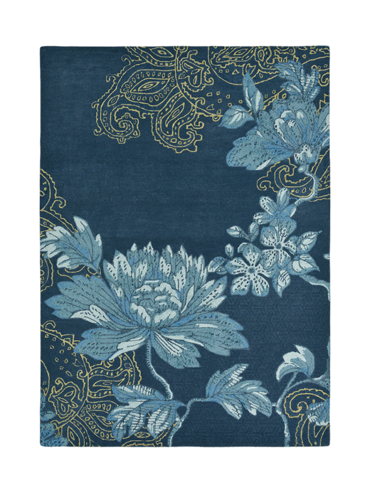 Handgetufteter Designer Wollteppich „Fabled Floral“, verschiedene Grössen WEDGWOOD